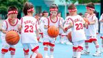 Gemasnya Anak-anak di China Saat Main Basket