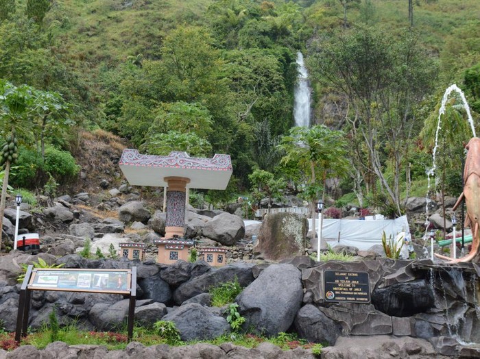 air terjun Aek Terjun Janji di Desa Marbun, Kecamatan Baktiraja, Humbang Hasundutan. Istimewa/dok Dinas Pariwisata Humbahas