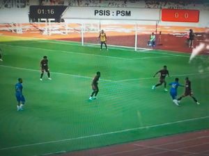 Babak I PSIS Vs PSM: Gol Bunuh Diri Safrudin Bikin Skor Imbang 1-1
