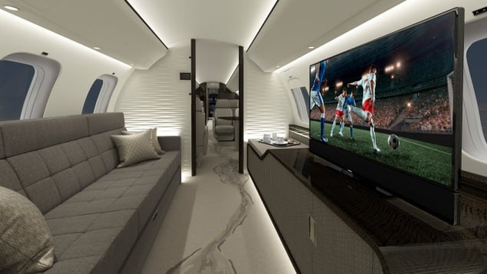 Bombardier Global 8000 Bombardier menyampaikan performa pesawat jet bisnis terbarunya yang sanggup mencapai kecepatan sangat tinggi.