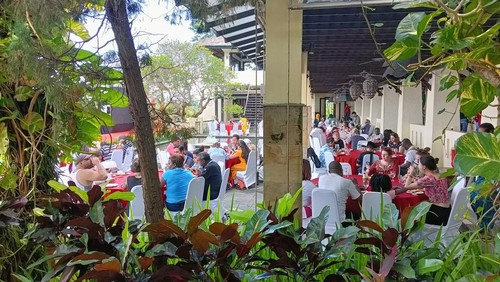 Delegasi GDPRR dijamu di Restoran Jendela Bali, GWK