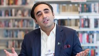 Lalu, ada Menteri Luar Negeri Pakistan Bilawal Bhutto-Zardari. REUTERS/Arnd Wiegmann