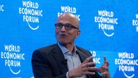 Ini dia CEO Microsoft saat ini yakni Satya Nadella. REUTERS/Arnd Wiegmann