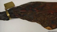 Dibuat oleh perusahaan daging Gwaltney di tahun 1902, daging ham berusia 117 tahun ini terlupakan di ruang penyimpanan dan terawetkan secara alami. Daging ham ini disebut sebagai daging tertua di dunia yang masih aman dimakan. Foto: Site News/Pool
