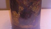 Botol wine ini berasal dari dalam makam orang Roma, yang ada di Jerman. Botol wine ini berusia lebih dari 2000 tahun yang lalu, dengan tipe rice wine. Foto: Site News/Pool