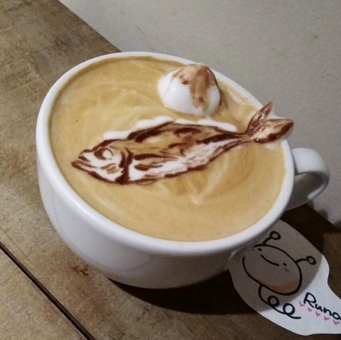 Latte Art Jepang