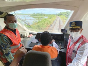 Menhub Cek Jalur Kereta Trans Sulawesi, Siap Beroperasi Oktober 2022