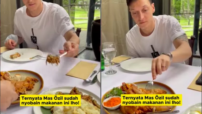 Mesut Oezil ke Indonesia, Akui Kepincut Makanan Tradisional Ini Mesut Oezil ke Indonesia, Akui Kepincut Makanan Tradisional Ini