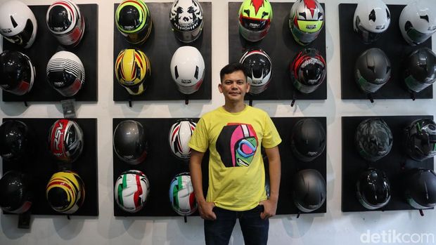 RSV Helmet, brand lokal yang dipakai Jokowi  siap go internasional