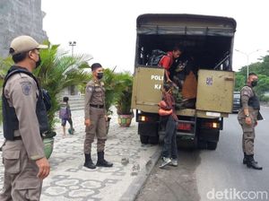 Anak Punk Diciduk Satpol PP Gresik Saat Hendak Pesta Arak