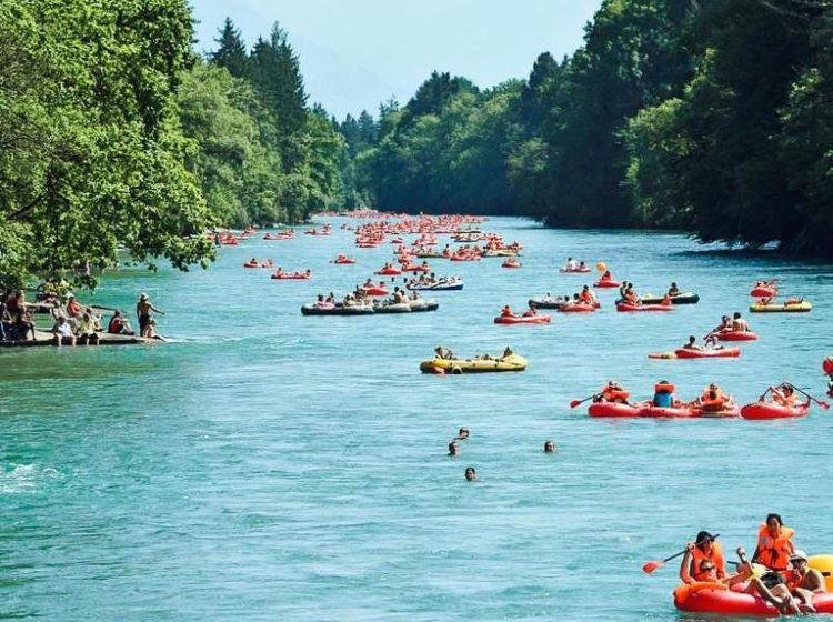 Potret Aare, Sungai Terpanjang di Swiss yang Miliki Kualitas Air Sangat Baik