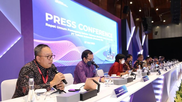 PT Telkom Indonesia (Persero) Tbk (Telkom) membagikan dividen sebesar Rp14,86 triliun atau 60% dari perolehan laba bersih di tahun buku 2021.