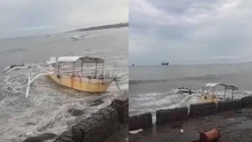 Tiga unit perahu nelayan di kawasan pantai Tanjung Jempol, Desa Labuhan Sumbawa, Kecamatan Labuhan Badas pada Jumat (27/5/2022) pagi atau tepatnya sekitar pukul 05.00 Wita.