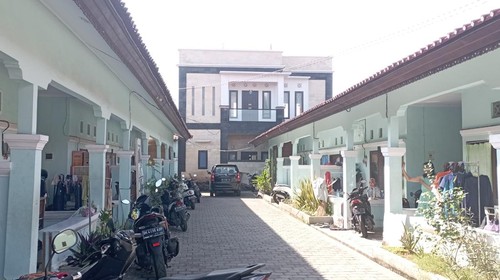 Begini penampakan indekos yang menjadi tempat pencurian celana dalam di Desa Pemogan, Kecamatan Denpasar Selatan, Bali, Minggu (29/5/2022).