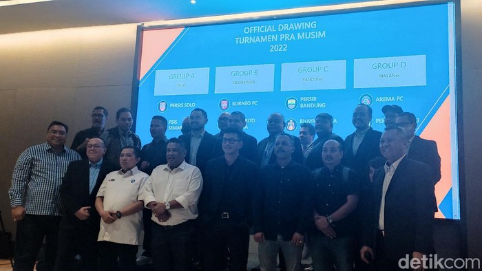 Drawing Piala Presiden 2022.