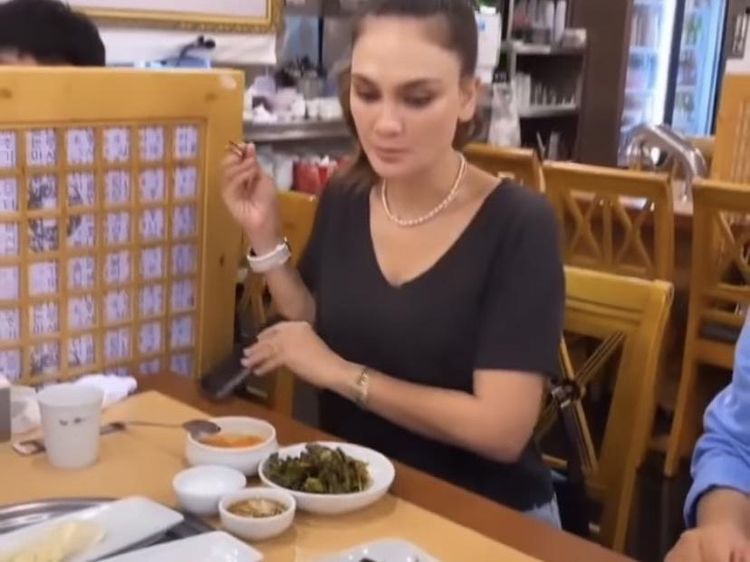 Luna Maya Ditraktir Makan Siwon Choi, Menunya Mewah!