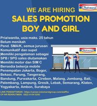 Loker Bali, Lowongan Staf Indomaret Untuk Sales Promotion