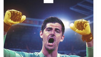 Madrid disebut beruntung karena punya Thibaut Courtois. Aku fans Barca tapi tidak bisa membantah dia kiper terbaik. Real Madrid beruntung punya dia. Foto: Twitter