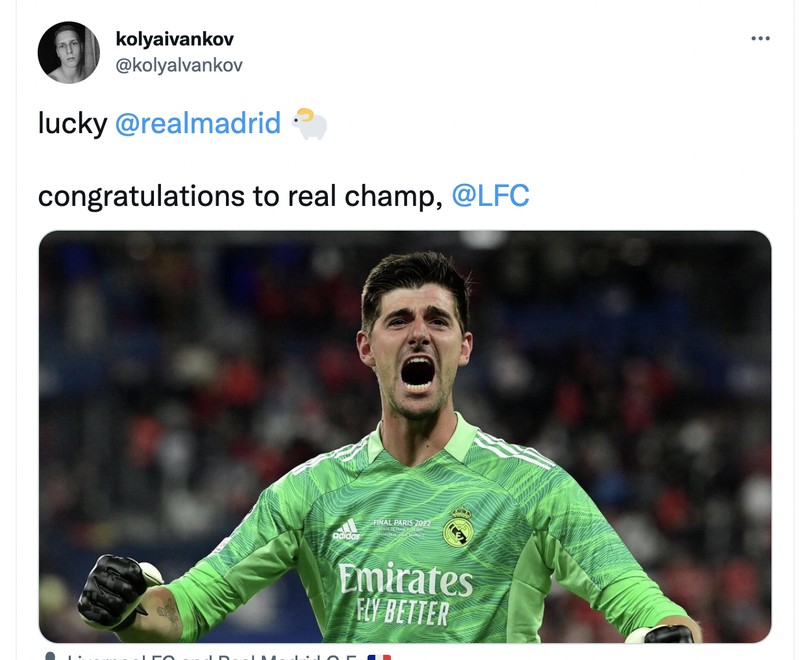 Meme real madrid beruntung