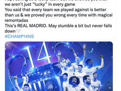 Fans Madrid Tak Terima Disebut Beruntung dan Geruduk Linimasa