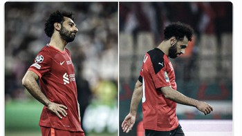 Adapun 2022 tampaknya bukan tahun yang baik bagi seorang Mo Salah. Foto: Twitter
