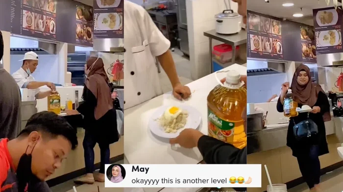 Restoran yang Dituju Tutup karena Minyak Habis, Emak-emak Ini Bawa Minyak Goreng Sendiri