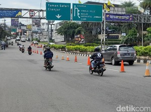 Jalur Puncak Arah Jakarta Akan Diterapkan One Way Pukul 11.30 WIB