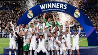 Gede Banget! Segini Hadiah Real Madrid yang Jadi Juara Liga Champions