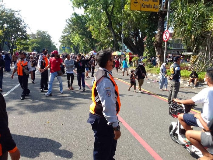 Suasana CFD di Solo, Minggu (29/5/2022).