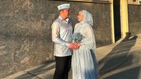 Pernikahan itu berlangsung di salah satu masjid Al Hikmah New York. Foto: Instagram