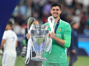 Thibaut Courtois Kecanduan Juara Liga Champions
