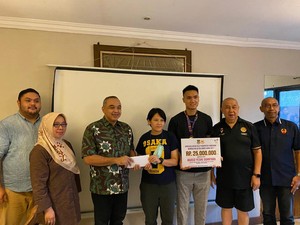 Agassi Goantara Diganjar Bonus Usai Timnas Basket Raih Emas