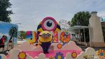 Aksi Gemas Minions di Universal Studios Singapore