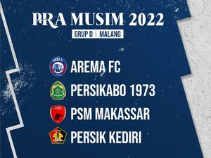 Arema FC Tuan Rumah Babak Penyisihan Grup D Piala Presiden 2022