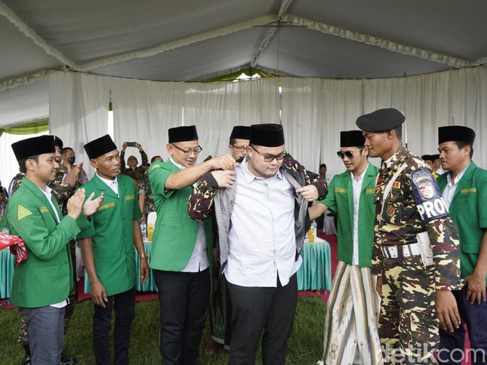 bupati kediri diangkat anggota banser