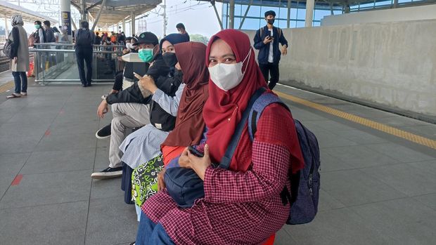 Eskalator di Stasiun Manggarai telah selesai diperbaiki.
