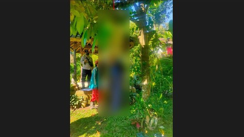 Ida Bagus KS (54) yang diketahui merupakan Ketua LPD Desa Adat Banjar Sandakan tewas gantung diri Senin (30/5/2022)