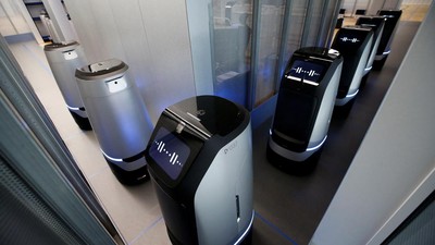 Ini Dia Robot 5G Korea Selatan, Siap Antar Paket hingga Kopi