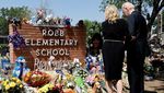 Ini yang Dilakukan Biden Saat Kunjungi Lokasi Penembakan SD di Texas