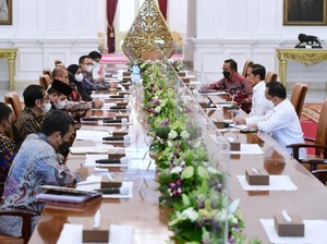 Bertemu KPU, Jokowi Minta Pemilu 2024 Sesuai Jadwal Reguler 5 Tahunan