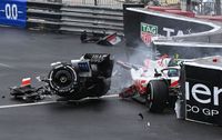 Ngeri! Mick Schumacher Kecelakaan di F1 Monaco, Mobilnya Terbelah Dua