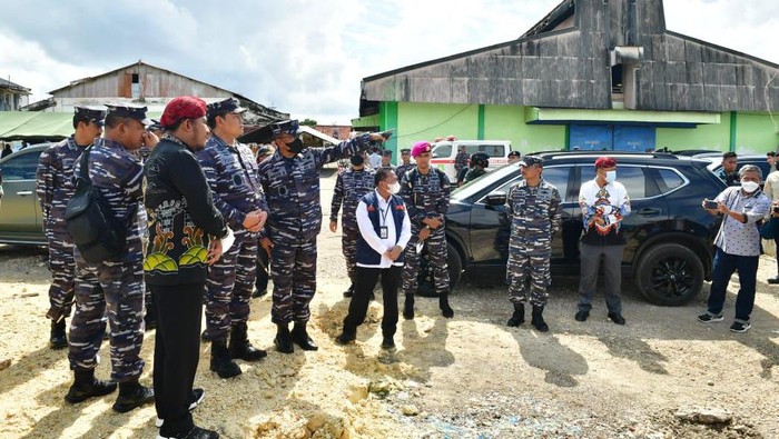 Kepala Staf Angkatan Laut (Kasal) Laksamana TNI Yudo Margono berkunjung ke Sumenep, Madura, Minggu (29/5).