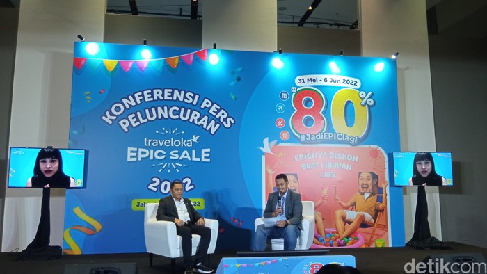 Konferensi Pers Traveloka Epic