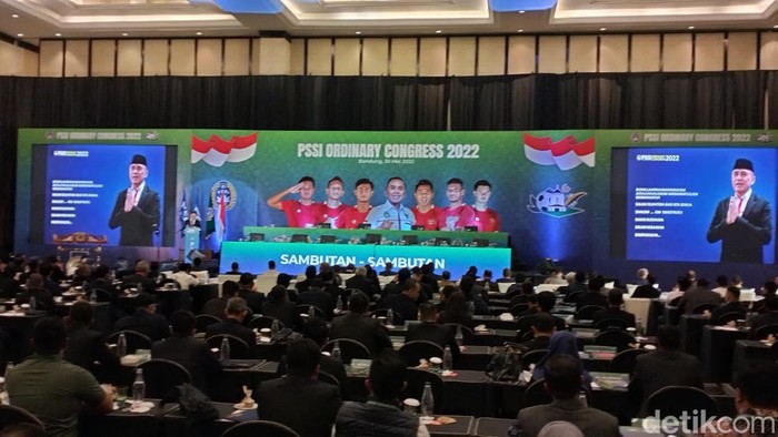 Kongres PSSI di Bandung.