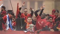 Bersama Liverpool, Diogo Jota telah meraih sejumlah gelar bergengsi, termasuk Premier League (2024-2025), Piala FA (2021-2022), dan Piala Liga Inggris (2021-2022). (Foto: Liverpool FC via Getty Images/John Powell)