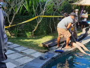 Dadong Teblo Ditemukan Tewas di Kolam Renang Kawasan Canggu