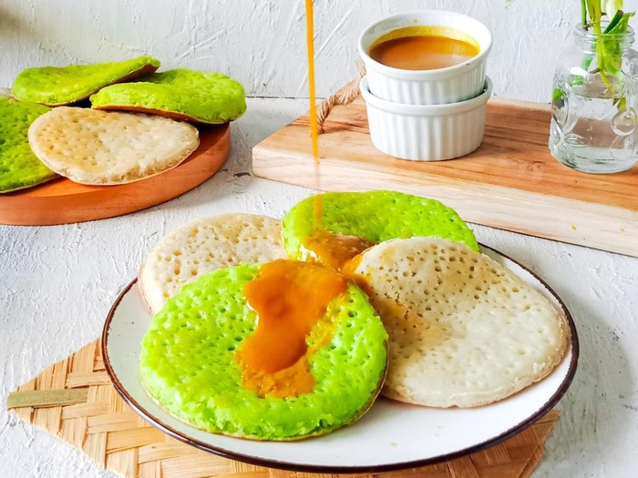 Resep Pembaca: Resep Surabi Kinca Durian yang Lembut Legit
