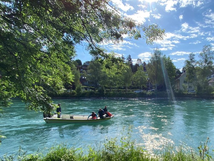 Ridwan Kamil memantau pencarian Eril yang hilang di Sungai Aare, Swiss