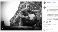 Posisi berikutnya ada The Rock dengan bayaran senilai 22,5 juta USD atau sekitar Rp 337 miliar. Foto: dok. Instagram @therock