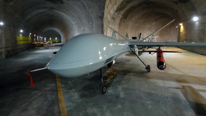 Iran diketahui memiliki pangkalan drone bawah tanah rahasia. Seperti apa penampakannya? Lihat yuk.